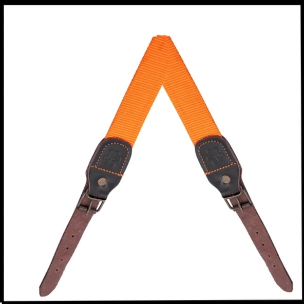 Uyguna-Yakala 3 cm Kolon - Turuncu Tüfek Askı Kayışı -38044-T ürün görseli 1