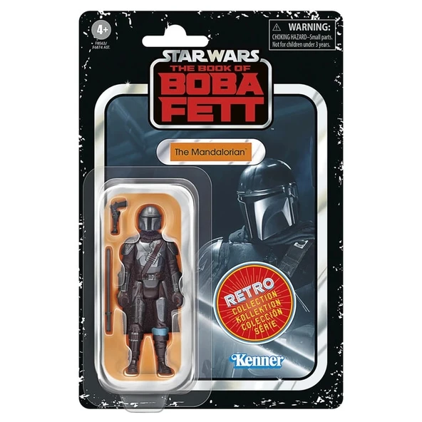 Retro Koleksiyon The Mandolorian - 9,5 cm - Resim 3
