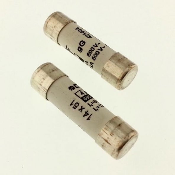 SİGORTA SERAMİK 14x51mm  T 8A GECIKMELİ ürün görseli 1