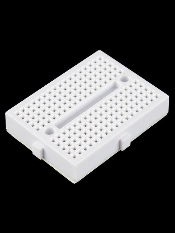 Mini Yapışkanlı Breadboard Beyaz 170 Delik ürün görseli 1