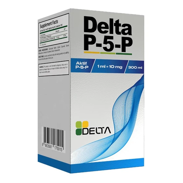 Delta P-5-P Vitamin B6 300 ml ürün görseli 1