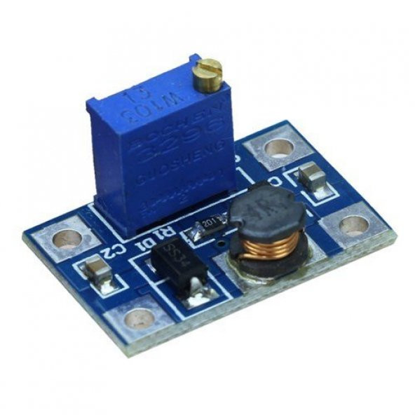 28V/2A DC-DC SX1308 Yüksek Akım Ayarlanabilir Arttırma Modülü ürün görseli 1