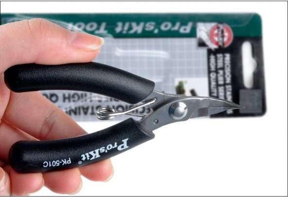 Proskit 1PK-501C Eğri Ağız Kargaburun 100mm ürün görseli 1