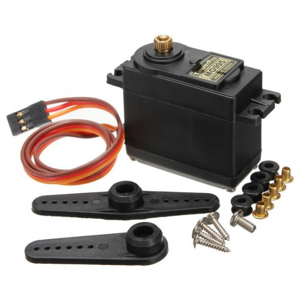 ARDUİNO S3003 12KG 360 SERVO MOTOR AN-B118A ürün görseli 1