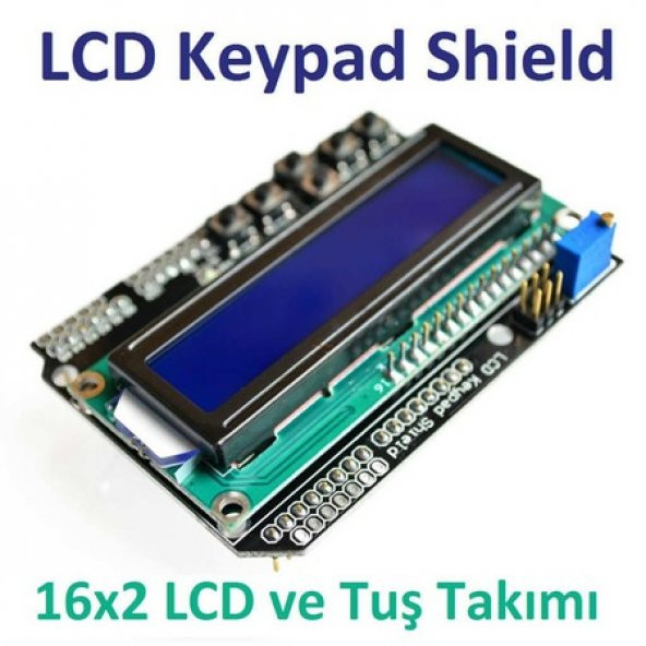 Arduino Lcd1602 Keypad Shield - Resim 4