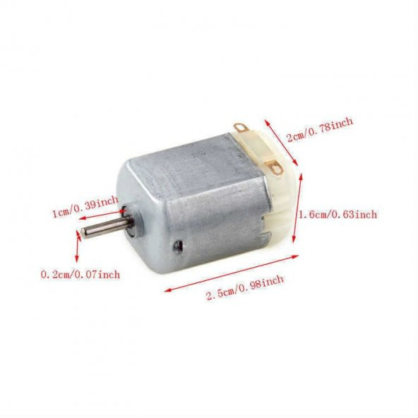 3V DC Mini Motor ürün görseli 1