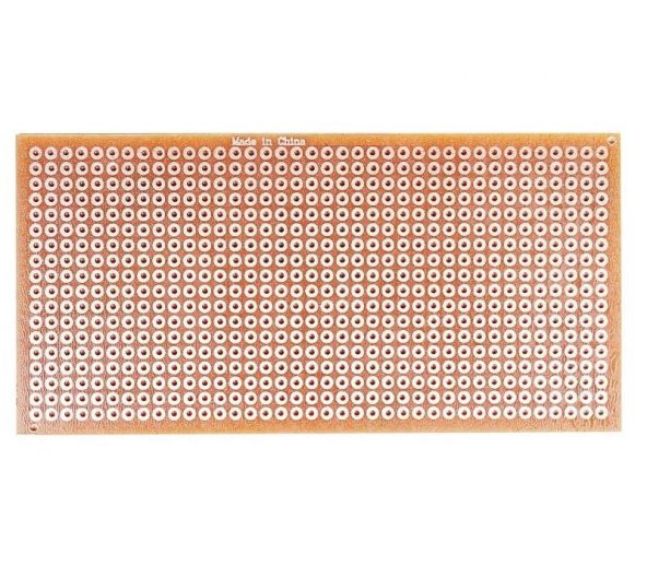 Delikli Plaket Bakır Tek Yüzlü 120x120 mm ( Pertinaks ) ürün görseli 1