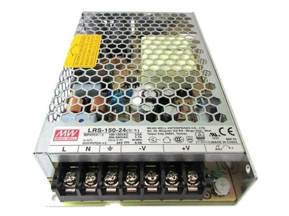 Meanwell Lrs-150-24 150w 24v 6,5a Spms Güç Kaynağı ürün görseli 1