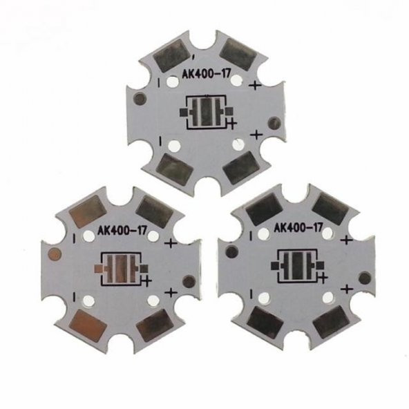 YUVARLAK PCB 1 LED STAR AK400-17 ürün görseli 1