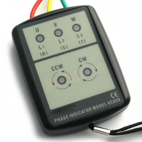 TWİNTEX VC 850 Faz Sırası Ölçer ürün görseli 1