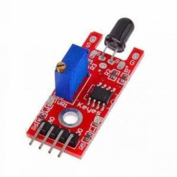 Arduino Alev Algılama Sensörü Modülü (Kızılötesi) ürün görseli 1