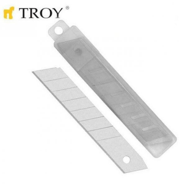 Troy 21610  Maket Bıçağı Yedeği  Küçük için 10 LU Paket ürün görseli 1