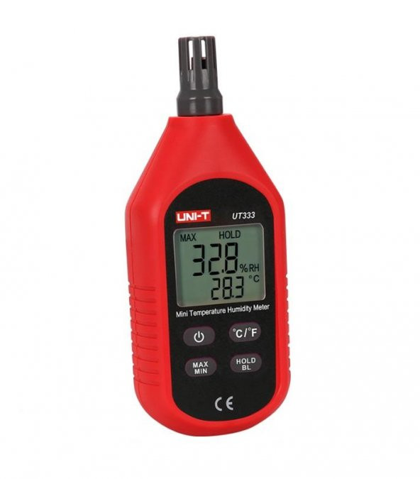 UNI-T UT 333 Mini Dijital Isı & Nem Ölçer Termometre -10/+60° UT333 ürün görseli 1