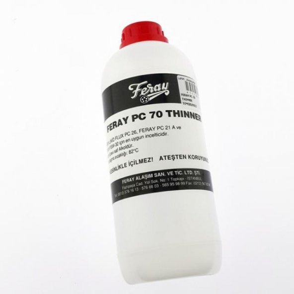 Feray PC-70 Thinner Temizleyici ürün görseli 1