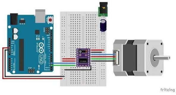 ARDUİNO DRV8825 STEP MOTOR SÜRÜCÜ - Resim 2