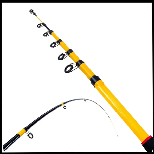 Uyguna-Yakala 330 cm 50/100 gr Teleskopik Olta Kamışı -MS.074 ürün görseli 1