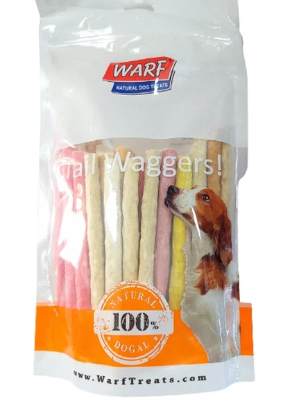 Warf Munchy Çubuk Renkli Köpek Ödülü 40' lı Paket ürün görseli 1