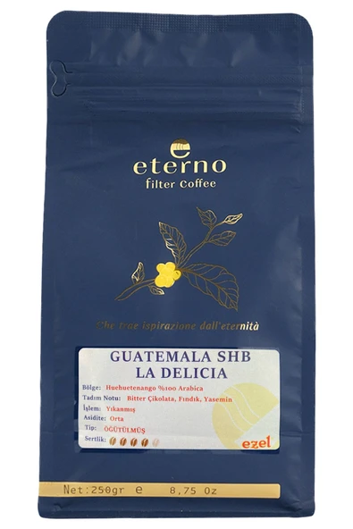 Guatemala Shb La Öğütülmüş Filtre Kahve - 250g ürün görseli 1