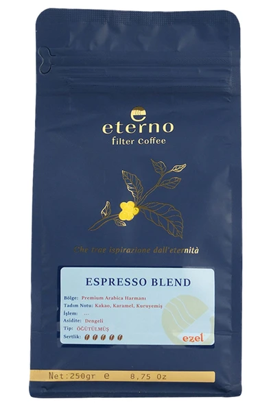 Espresso Blend Öğütülmüş Filtre Kahve - 250g ürün görseli 1
