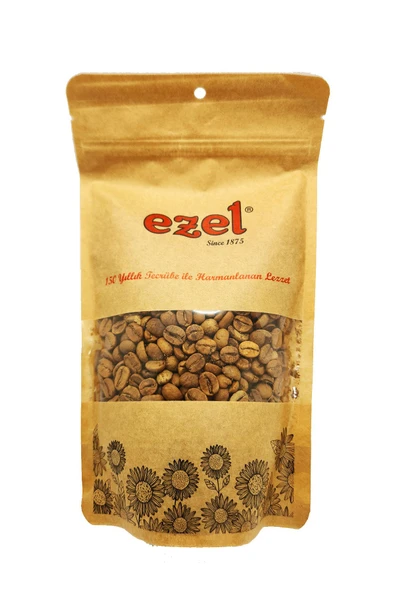 Ezel Az Kavrulmuş Türk Kahvesi Çekirdeği 500g - Zipli Ambalaj ürün görseli 1