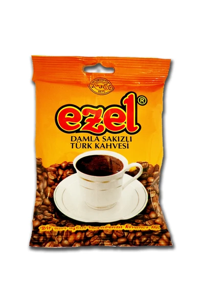 Ezel Damla Sakızlı Türk Kahvesi - Orta Kavrulmuş ve Taze Öğütülmüş - 100g ürün görseli 1