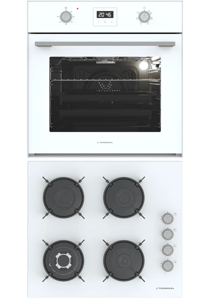 Termikel Ankastre Set (BO O64D5C W + BH P6194C W ) ürün görseli 1