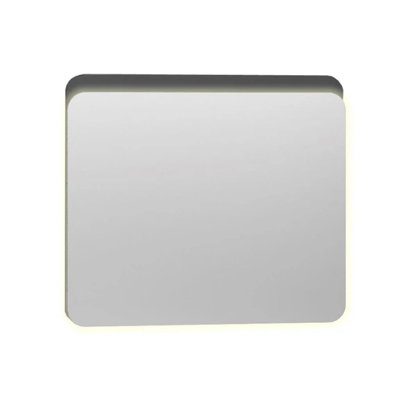 Vitra Nest Trendy Led Aydınlatmalı Ayna, 80 Cm, Parlak Antrasit 56162 ürün görseli 1