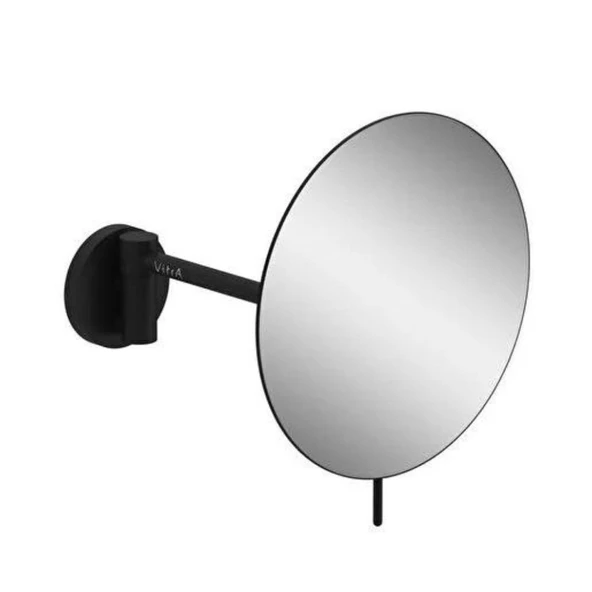Vitra Origin Makyaj Aynası 3X Büyüteçli, Mat Siyah A4489536 ürün görseli 1