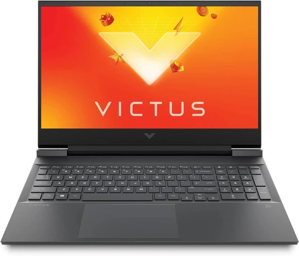 HP Victus 68P42EA Ryzen 5 5600H 8 GB 512 GB SSD RTX3060 16.1" Full HD Gaming Laptop - Teşhir ürün görseli 1