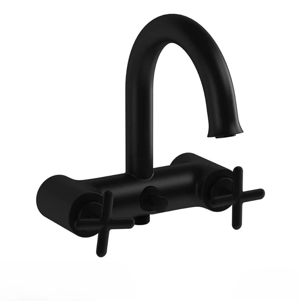 Vitra Origin Classic Banyo Bataryası, Mat Siyah A4289336 ürün görseli 1