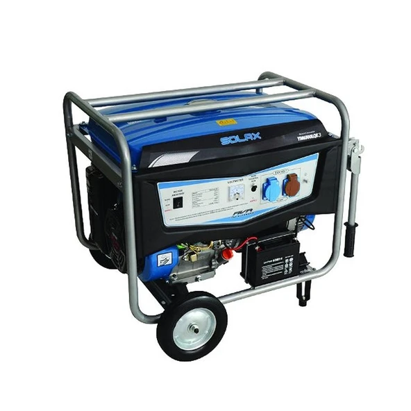 Solax Ym-6500lQe-3 İpli Marşlı Benzinli Trifaze Jeneratör 6.5 Kva ürün görseli 1