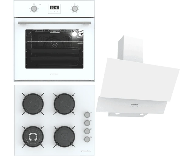 Termikel Ankastre Set (BO O64D5C W + BH P6194C W + CH C6532C WW) ürün görseli 1