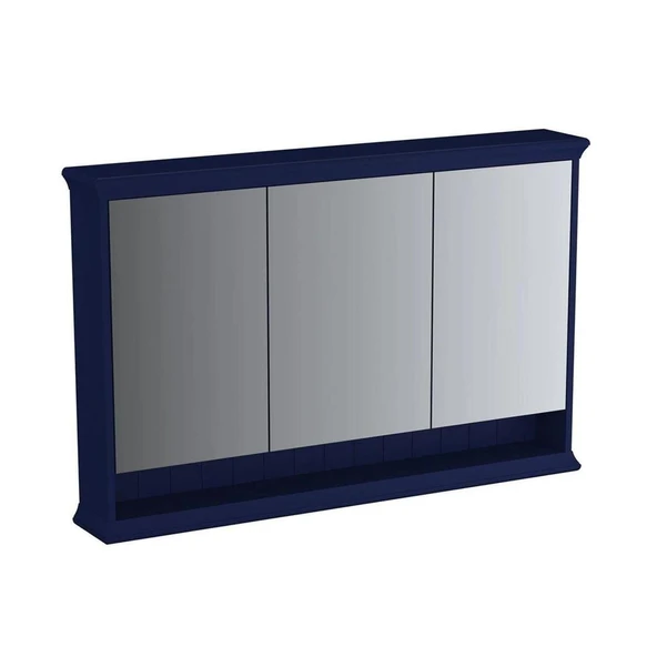 Vitra Valarte Dolaplı Ayna Neo Led Aydınlatmalı, 120 Cm, Çelik Mavisi 65795 ürün görseli 1