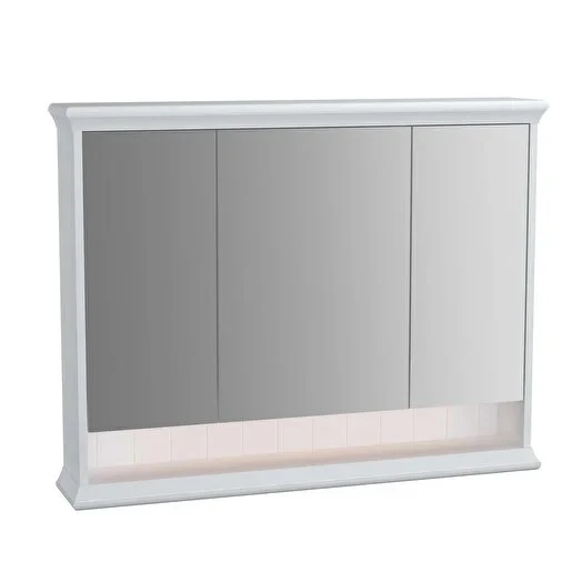 Vitra Valarte Dolaplı Ayna Led Aydınlatmalı, 80 Cm, Mat Beyaz 62231 ürün görseli 1