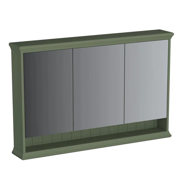 Vitra Valarte Dolaplı Ayna Neo Led Aydınlatmalı, 120 Cm, Retro Yeşil 65807 ürün görseli 1