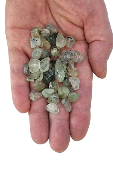 50 Gram Prehnit Tamburlu Küçük Parçalar 209-8 ürün görseli 1