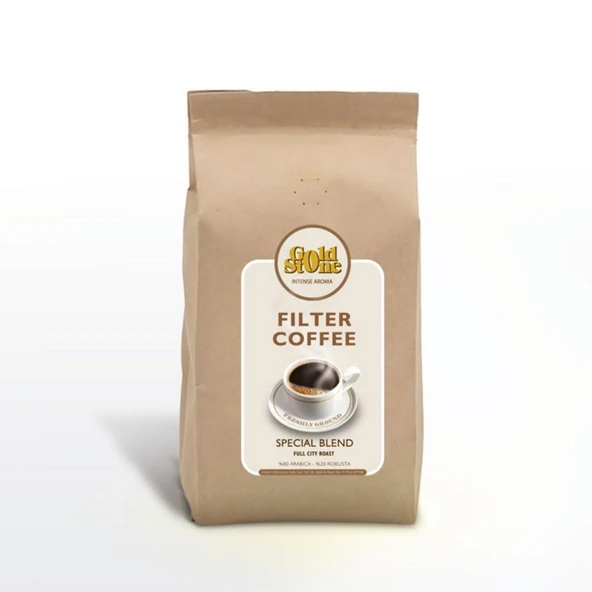 Gold Stone Filtre Kahve Blend 250 Gr- Kağıt Metal ürün görseli 1