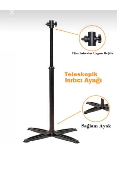aZa Teknik Ufo Kumtel Uyumlu Isıtıcı Ayağı Süper Lüx Malzeme A+ ürün görseli 1