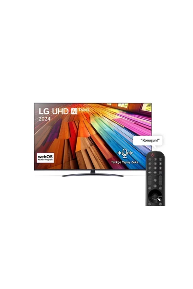LG 86UT81006LA 4K Ultra HD 86" 218 Ekran Uydu Alıcılı webOS Smart LED TV ürün görseli 1