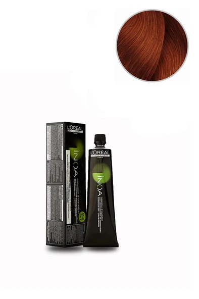 Loreal Professionnel Inoa 6.46 Koyu Kumral Bakır Kızıl 60 gr Saç Boyası ürün görseli 1