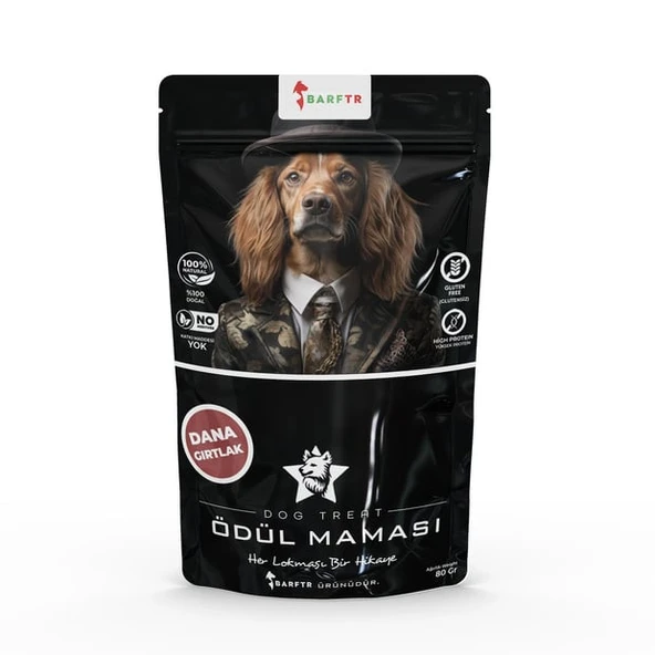 Dana Gırtlak Atıştırmalık Ödül Maması 80 GRAM Köpekler İçin ürün görseli 1