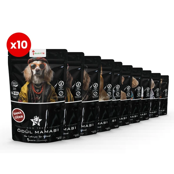 Köpekler İçin Karışık Ödül maması 80 Gr x 10 Adet 800 Gram ürün görseli 1