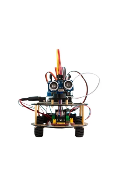 Emes Robotik 4wd Wifi Engelden Kaçan Ve Çizgi Takip Eden Araç Seti ürün görseli 1