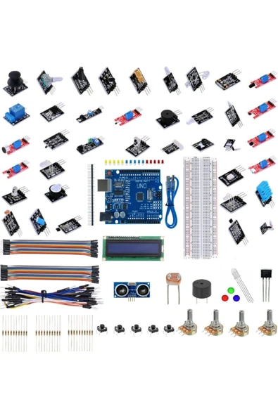 Emes Robotik 161 Parça Robotik Kodlama 37li Sensör Setli Mega Set ürün görseli 1