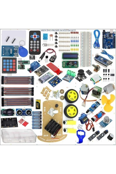 Robotik Kodlama Arduino Premium Eğitim Seti ürün görseli 1