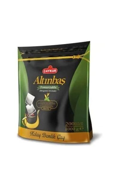 Çaykur Altınbaş Bergamotlu Demlik Poşet Çay 5 Gr 200'lü ürün görseli 1
