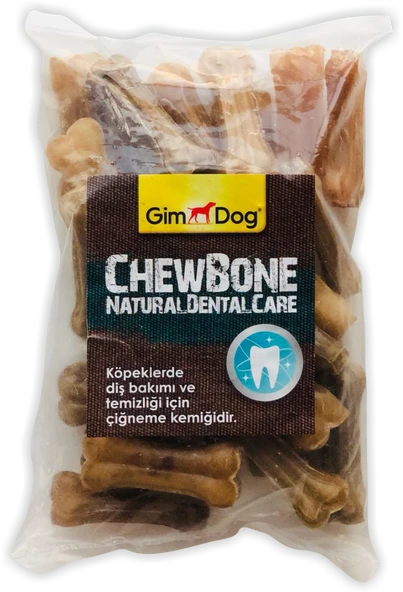 GimDog Mordimi Press Kemik 2'' 25'li Naturel ürün görseli 1
