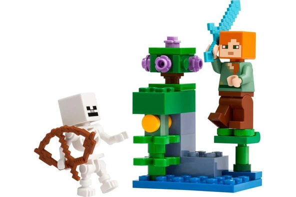 LEGO Minecraft 30705 The Lush Cave Fight - Resim 3