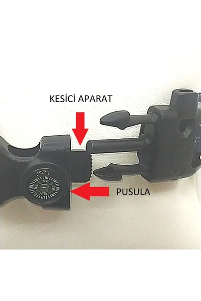 ERKEK DAĞCI PARACORD BİLEKLİK - Resim 4