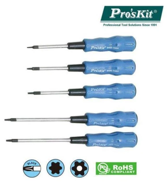 Proskit SW-2125H 5 Li Star Trok Tornavida Seti ürün görseli 1